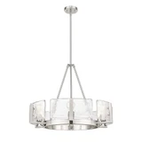 Aenon 6 Light Chandelier 21 Inch Tall and 27.75 Inch Wide by Golden - 3164-6