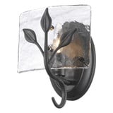 Calla 1 Light Wall Sconce 8.75 Inch Tall and 6.88 Inch Wide by Golden - 3160-1W