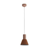Faroe 12W 1 LED Pendant 10.25 Inch Tall and 8 Inch Wide by Golden - 3133-P8