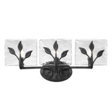 Calla 3 Light Bath Vanity 8.38 Inch Tall and 21.75 Inch Wide by Golden - 3160-BA3