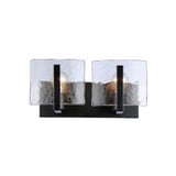 Aenon 2 Light Bath Vanity 6.75 Inch Tall and 14.25 Inch Wide by Golden - 3164-BA2