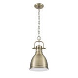 Duncan 1 Light Chain Pendant by Golden - 3602-S