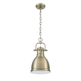 Duncan 1 Light Chain Pendant by Golden - 3602-S