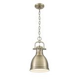 Duncan 1 Light Chain Pendant by Golden - 3602-S