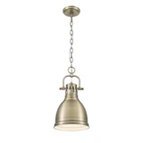 Duncan 1 Light Chain Pendant 16.5 Inch Tall and 8.88 Inch Wide by Golden - 3602-S