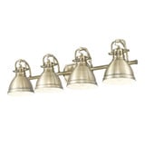 Duncan 4 Light Vanity Light by Golden - 3602-BA4