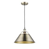 Orwell 1 Light Medium Pendant by Golden - 3306-L