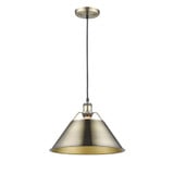 Orwell 1 Light Medium Pendant by Golden - 3306-L