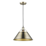 Orwell 1 Light Medium Pendant by Golden - 3306-L