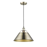 Orwell 1 Light Medium Pendant by Golden - 3306-L