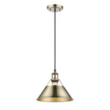 Orwell 1 Light Medium Pendant by Golden - 3306-L