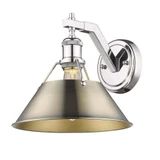 Orwell 1 Light Wall Sconce by Golden - 3306-1W