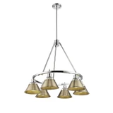 Orwell 6 Light Large Chandelier by Golden - 3306-6