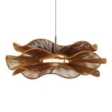 Whisper 20W 1 LED Pendant 8.5 Inch Tall and 23.63 Inch Wide by Golden - 6300-24