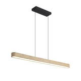Silva 30W 1 LED Pendant 2.25 Inch Tall and 47.25 Inch Wide by Golden - 4962-48