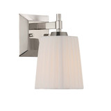 Brilia 1 Light Wall Sconce 8.63 Inch Tall and 5.5 Inch Wide by Golden - 5189-WSC-PLT