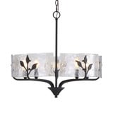 Bloem 5 Light Pendant 22 Inch Tall and 24 Inch Wide by Golden - 4503-5P