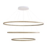 Veritas 440W 3 LED Chandelier 15.75 Inch Tall and 70.88 Inch Wide by Golden - 5460-71-59-47