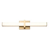 Elon 28W 1 LED Bath Vanity 4.75 Inch Tall and 24 Inch Wide by Golden - 5623-B24