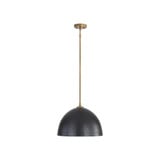 Shepard 1 Light Pendant 11.75 Inch Tall and 16 Inch Wide by Golden - 6950-L
