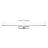 Elon 28W 1 LED Bath Vanity 4.75 Inch Tall and 24 Inch Wide by Golden - 5623-B24