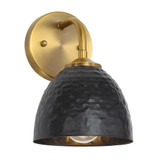 Shepard 1 Light Wall Sconce 9.25 Inch Tall and 6.25 Inch Wide by Golden - 6950-1W