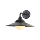 Croma 1 Light Outdoor Wall Lantern 9 Inch Tall and 15 Inch Wide by Golden - 5096-OWL15-S