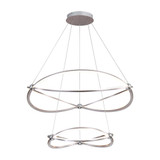 Spirale 86.6W 1 LED Chandelier 10.38 Inch Tall and 31.5 Inch Wide by Golden - 7916-32-19