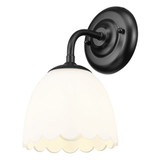 Dorinda 1 Light Wall Sconce 11 Inch Tall and 6.5 Inch Wide by Golden - 6954-1W