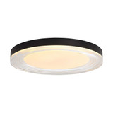 Ondulada 49W 1 LED Flush Mount 1.63 Inch Tall and 19.75 Inch Wide by Golden - 9518-20