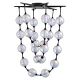Pearla 110W 1 LED Pendant 52.75 Inch Tall and 34.63 Inch Wide by Golden - 9013-34