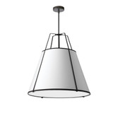 Trapezoid 3 Light Large Pendant by Dainolite - TRA-3P