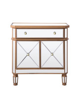 Contempo 1 Drawer 2 Door Cabinet 32 Inch Tall and 16 Inch by Elegant Decor - MF6-1002