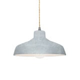 Radiance 1 Light Small Loft Concrete Pendant by Justice Design - CER-6260-CONC