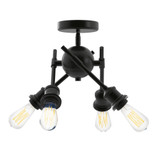 Mead Alley 4 Light 15.75 Inch Wide Semi Flush Mount by Bailey Street Home - 170-BEL-4476100