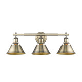 Bowland South 3 Light Vintage Vanity Light by Bailey Street Home - 170-BEL-3827488