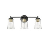 Abilene 3 Light Bath Vanity 9 Inch Tall and 21.75 Inch Wide by Millennium - 10103