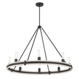 Rovessa 8 Light Chandelier 29 Inch Tall and 39 Inch Wide by Millennium - 207108
