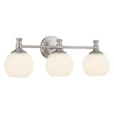 Orlisse 3 Light Bath Vanity 8.5 Inch Tall and 23.5 Inch Wide by Millennium - 201103