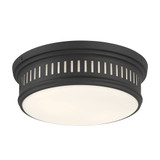 Velune 2 Light Flush Mount 5 Inch Tall and 14 Inch Wide by Millennium - 95102