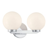 Ardeva 2 Light Bath Vanity 8 Inch Tall and 14 Inch Wide by Millennium - 97002