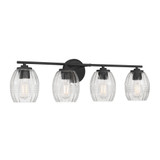 Miravelle 4 Light Bath Vanity 8.75 Inch Tall X 30.5 Inch Wide by Millennium - 9994