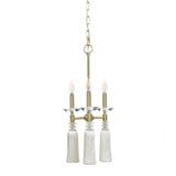 Marquette 15W 3 LED Chandelier 25 Inch Tall and 11 Inch Wide by Stylecraft - DFL95067