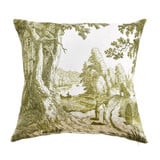 Reverie Toile Pillow 24 Inch Tall and 24 Inch Wide by Stylecraft - DFS10239
