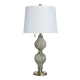Rowan 1 Light Table Lamp 33 Inch Tall and 16 Inch Wide by Stylecraft - KHL334786