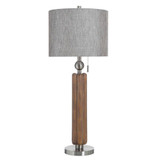 Luke 1 Light Table Lamp 34.5 Inch Tall and 14 Inch Wide by Stylecraft - KHL335262