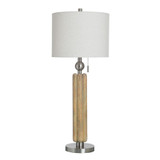 Luke 1 Light Table Lamp 34.5 Inch Tall and 14 Inch Wide by Stylecraft - KHL335262