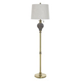 Rowan 1 Light Floor Lamp 63 Inch Tall and 16 Inch Wide by Stylecraft - KHL734786