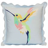 Hummingbird Left Facing Pillow 22 Inch Tall and 22 Inch Wide by Stylecraft - TDS1036-L