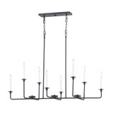 Lexington Green 8 Light Linear Chandelier 32 Inch and 48 Inch Wide by Atlas - CL11021